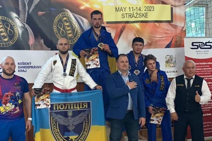 Одеський спецназівець завоював два призові місця на Чемпіонаті Європи з комбат дзю-дзюцу