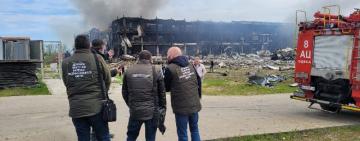 Ракетний удар по складу на Одещині завдав збитків екології на 587,7 мільйона гривень