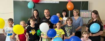 У Тарутине поліцейські привітали дітей з притулку