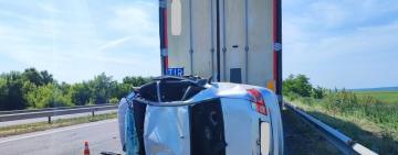 На трасі Київ-Одеса сталася потрійна ДТП — постраждали чоловік та троє дітей
