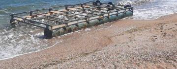 На Одещині прикордонники фіксують наслідки російського екоциду: море перетворюється на сміттєзвалище та кладовище тварин