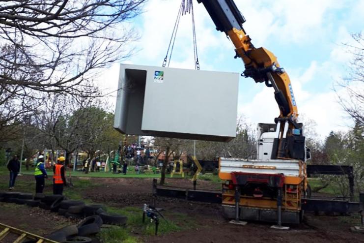 Біля одеських шкіл та дитсадків встановлять модульні бомбосховища