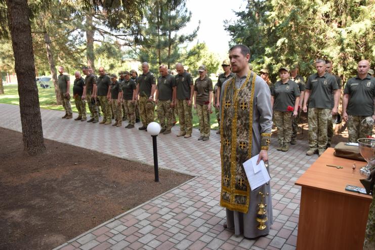 ПРИКОРДОННИКИ ІЗМАЇЛЬСЬКОГО ЗАГОНУ ВШАНУВАЛИ ПАМ'ЯТЬ ПОБРАТИМІВ, ЯКІ ЗАГИНУЛИ 9 РОКІВ ТОМУ НА ЛУГАНЩИНІ