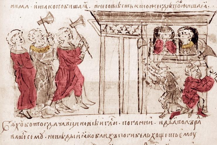 25 июля. Память святых мучеников Феодора и сына его Иоанна Киевских