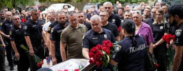 Одещина попрощалася із поліцейським Юрієм Ковашем, який загинув на Херсонщині, захищаючи Україну