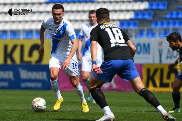 "Чорноморець" переміг "Динамо" у матчі четвертого туру чемпіонату України з футболу