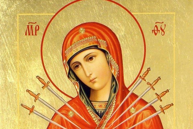 26 августа. Иконы Пресвятой Богородицы "Семистрельная" 