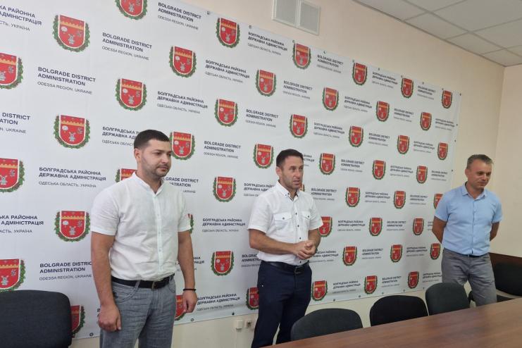 ГОЛОВА БОЛГРАДСЬКОЇ РВА ОФІЦІЙНО ПРЕДСТАВИВ СВОЇХ ЗАСТУПНИКІВ
