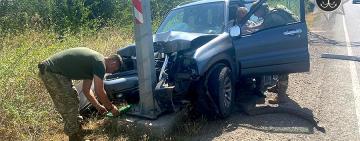 На Одещині військові врятували чоловіка, що потрапив у ДТП