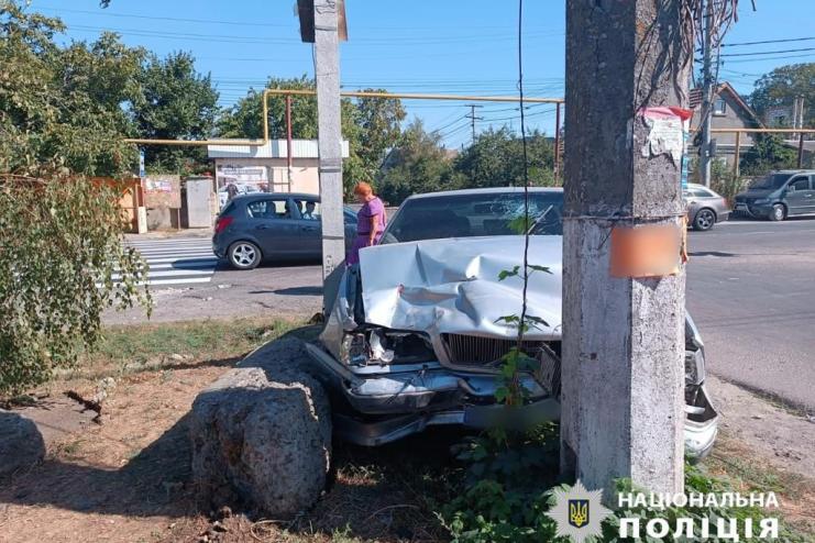 Всі постраждалі в лікарні: на Одещині у ДТП постраждали водій та троє малолітніх дітей