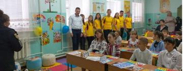 Поліцейські разом з рятувальниками та освітянами відкрили ще один клас безпеки у Подільському районі