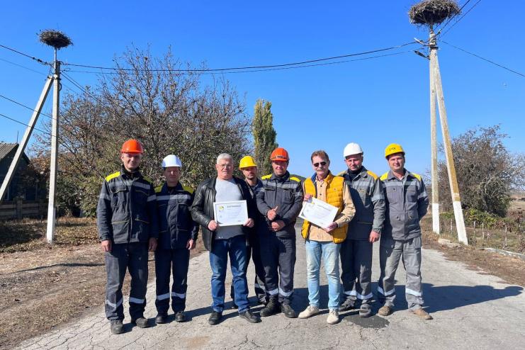 #Лелеченьки: до кінця року на Одещині енергетики укріплять 36 гнізд лелек