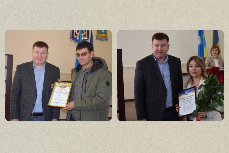 Сьогоднішня сесія Арцизької міської ради почалася з приємностей
