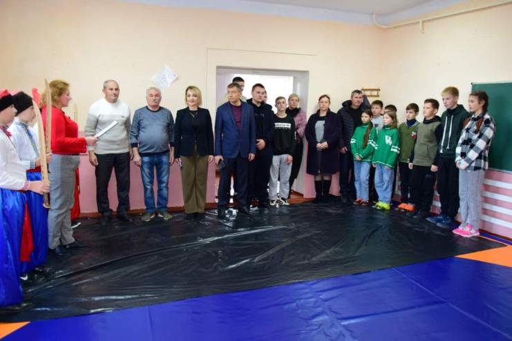 Відкриття секції з вільної боротьби відбулося у селі Михайлівка