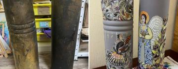 Гільзи снарядів рф прикрасили храм ПЦУ в Сараті: як у подальшому це може допомогти ЗСУ  