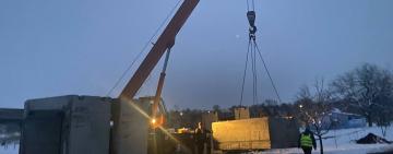 Процес встановлення модульного укриття в Арцизькій ТГ триває