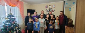 Голова Болградської РВА привітав дітей дитячих будинків сімейного типу на Тарутинщині