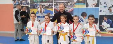 Наші юні спортсмени на "Дитячий Лізі" з дзюдо