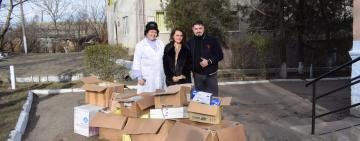Волонтери не втомлюються підтримувати медичну галузь в Тарутинській громаді