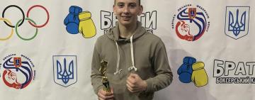 Юний боксер Сашко Мельник з Тарутинщини отримав приз "За прагнення до перемоги" під час турніру в Одесі