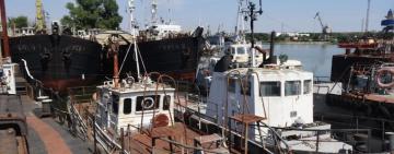 В Ізмаїлі ліквідують кладовище кораблів