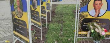 В Кілії невідомі вчинили акт вандалізму на Алеї Слави загиблим Героям