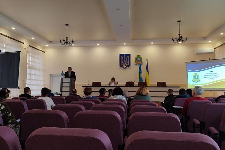 Сергій Парпуланський звітував про роботу Арцизької міської ради за 2023 рік