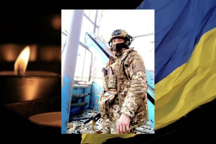 Сарата у сльозах: на щиті додому з війни повернувся батько двох дівчаток Олександр Донос
