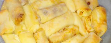 Смачний день. Налисники з сиром з Тік Тока