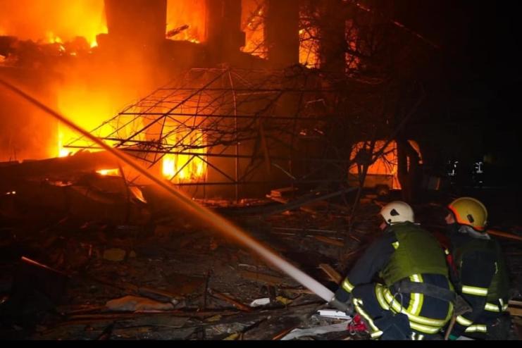 Внаслідок атаки рф по Одесі в повітря потрапило майже 40 тонн діоксиду вуглецю
