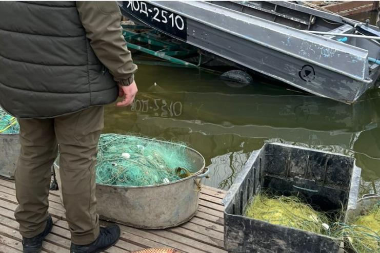 На Одещині браконьєри наловили риби на 389 тис грн