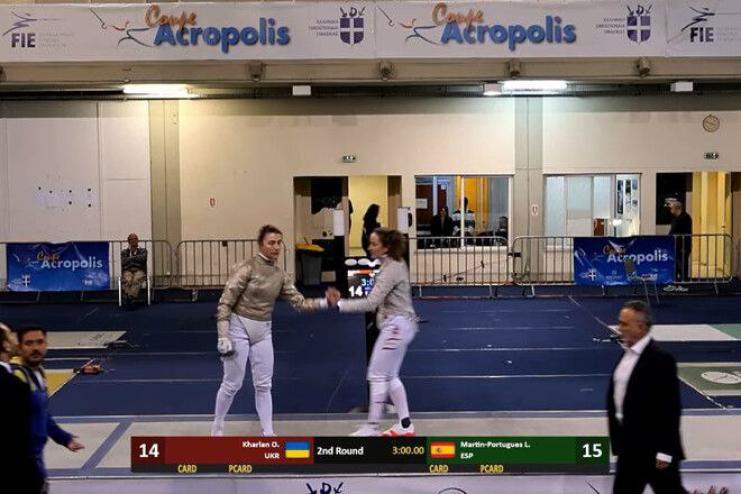 Українська шаблістка Ольга Харлан здобула бронзову нагороду на етапі Кубку світу з фехтування у грецьких Афінах