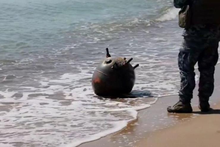 Біля узбережжя Румунії у Чорному морі виявили морську міну