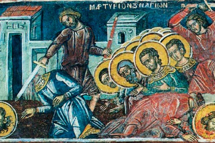 19 марта. Память святых 42-х мучеников Амморейских  