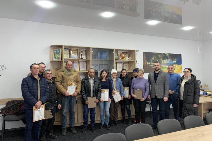 В Кілії нагородили грамотами комунальників громади
