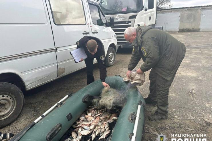 На Одещині браконьєр наловив риби на 350 тисяч гривень