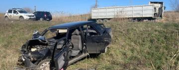 В Ізмаїльському районі внаслідок зіткнення вантажівки і легковика постраждала людина
