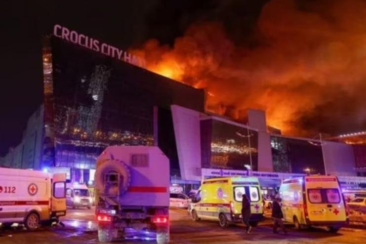 ФСБ заявляє, що затримані у звʼязку з терактом під Москвою мали «контакти на українській стороні»