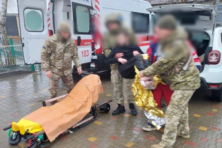 На Одещині 22-річний хлопець обморозив кінцівки, коли намагався незаконно перетнути кордон (відео)