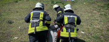 В Ізмаїлі врятували чоловіка, що впав з обриву та не зміг самостійно підвестись