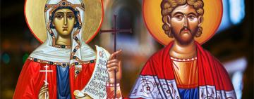 1 апреля. Память святых мучеников Хрисанфа и Дарии 