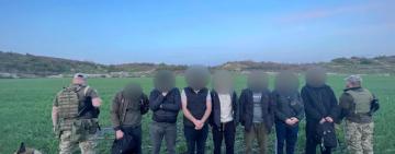 На Одещині семеро чоловіків намагалися втекти  до Молдови