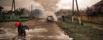 Мешканці Болградщини підпалили автівку