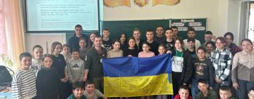Підгірнянська школа радо зустріла свого випускника-військового Андрія Акіруш