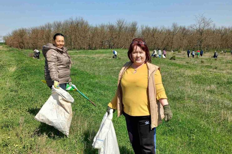 Велика толока на Тарутинщині до Дня довкілля