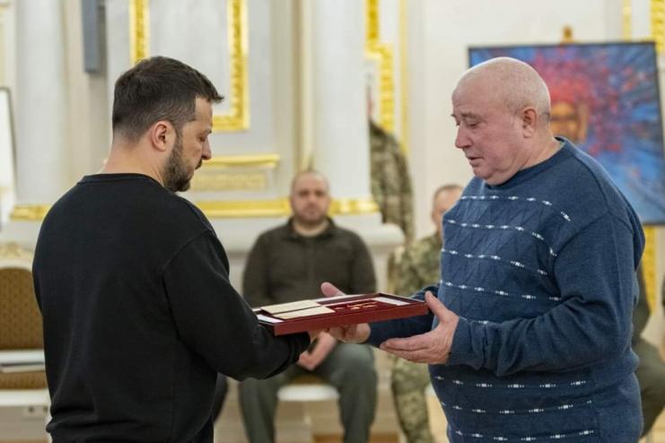 Родина загиблого Героя з Теплицької громади отримала від президента найвищу державну нагороду