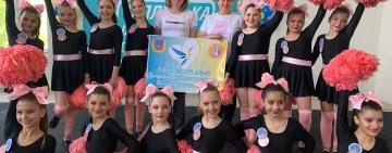 "Володарки ритму" з Тарутинщини посіли перше місце в районих змаганнях з черлідингу