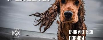 ДСНС попереджає про пориви вітру