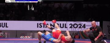 Тарутинський борець Василь Михайлов став бронзовим призером турніру в Стамбулі