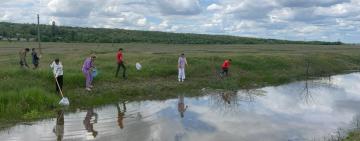 На Тарутинщині діти та дорослі с.Петросталь подбали про «оздоровлення» річки